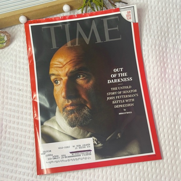 Time Magazine  August 14th 2023  Senator John Fetterman - Picture 1 of 3